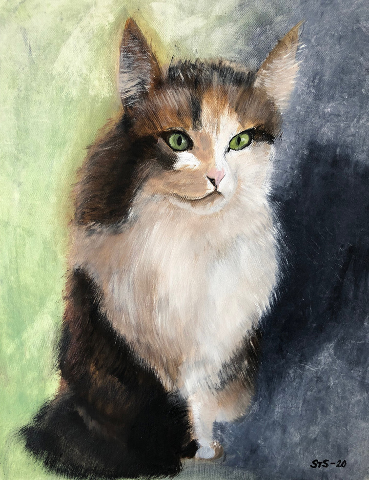 Sibirisk katt Katja